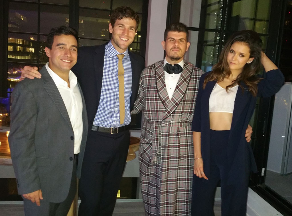 Nina Dobrev, Austin Stowell, Eli Mizrahi Nina Dobrev, Austin Stowell, Eli Mizrahi